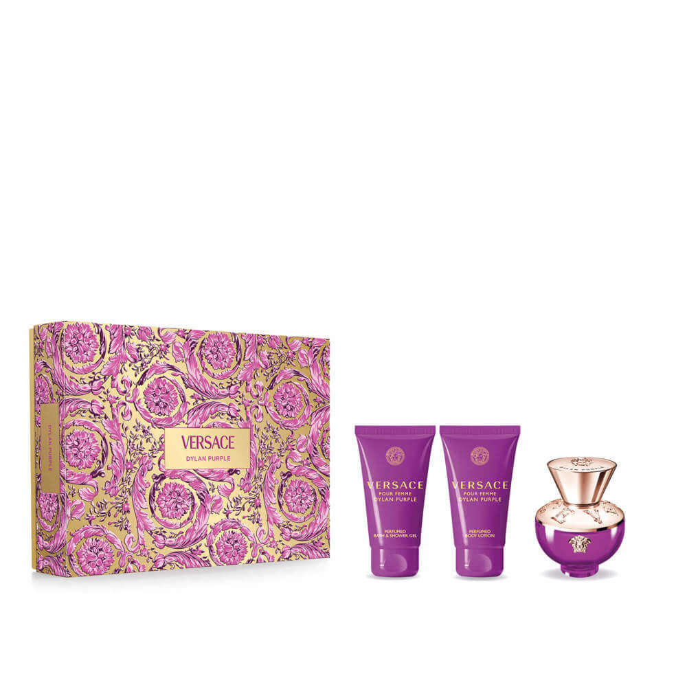 Versace Dylan Purple Eau De Parfum 50ml Gift Set